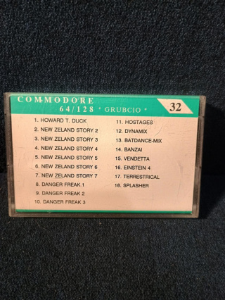 GRUBCIO 32 - składanka gier Commodore 64