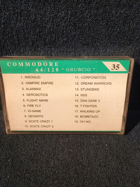 GRUBCIO 35 - składanka gier Commodore 64