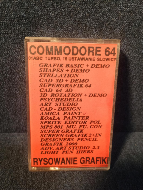 Waldico 27 Rysowanie Grafiki - składanka programów Commodore 64