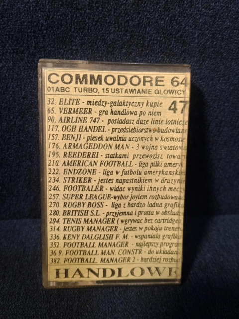 Waldico 47 Handlowe - składanka gier Commodore 64