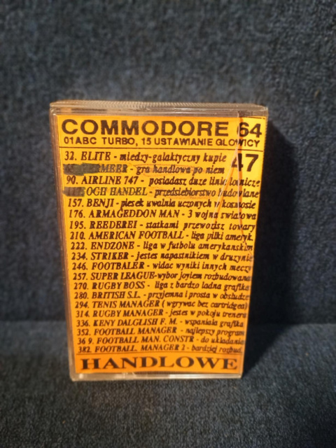 Waldico 47 Handlowe - składanka gier Commodore 64