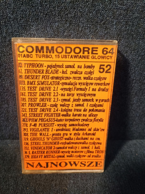 Waldico 52 Najnowsze - składanka gier Commodore 64