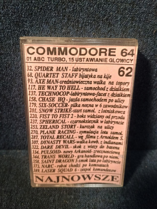 Waldico 62 Najnowsze - składanka gier Commodore 64