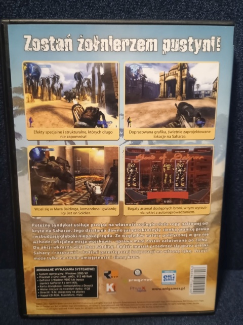 Bet On Soldier Blood of Sahara