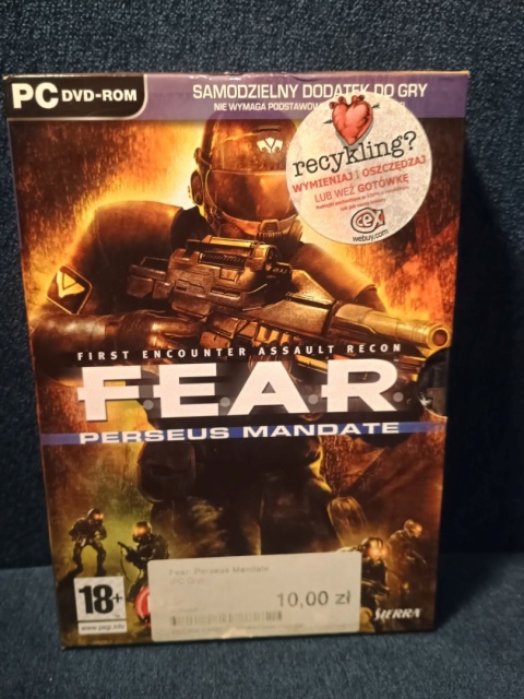 FEAR First Encounter Assault ReconPerseus Mandate