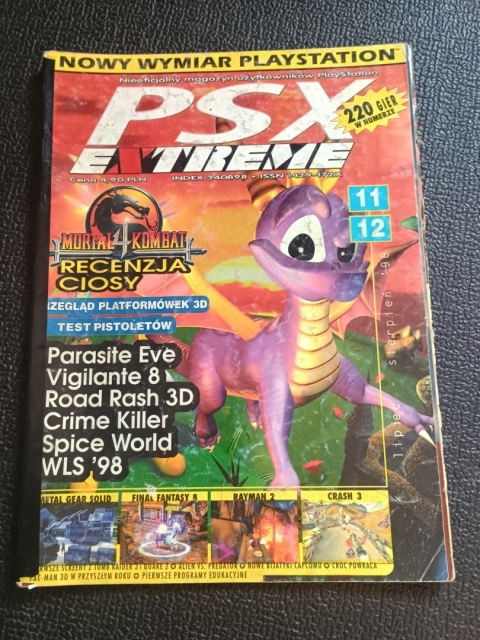 PSX Extreme numer 11-12 7-8/1998