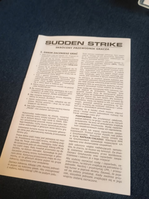 Sudden Strike PC