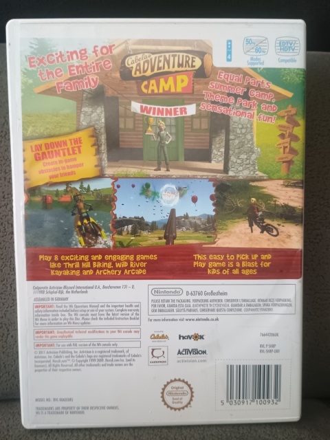 Cabela's Adventure Camp Wii