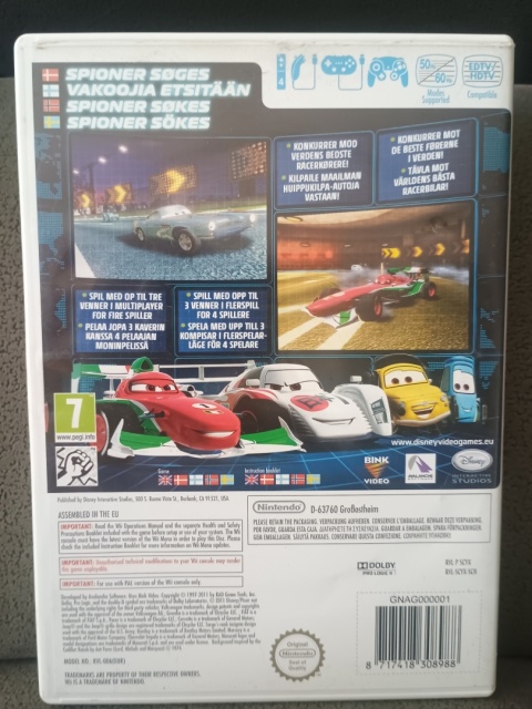 Cars 2 Wii