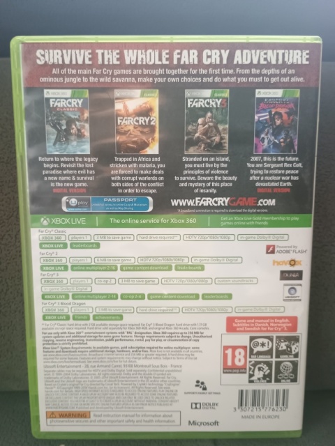 Far Cry The Wild Expedition (tylko Far Cry 2) Xbox 360