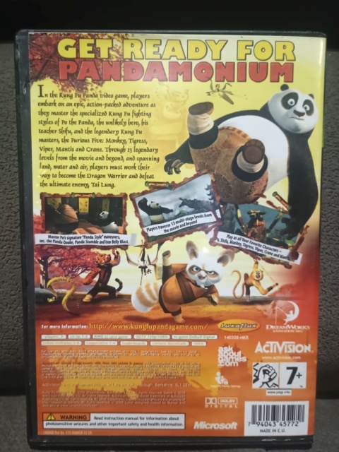 Kung Fu Panda the game Xbox 360