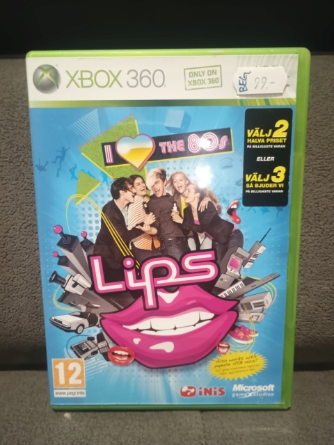 Lips I Love the 80's Xbox 360