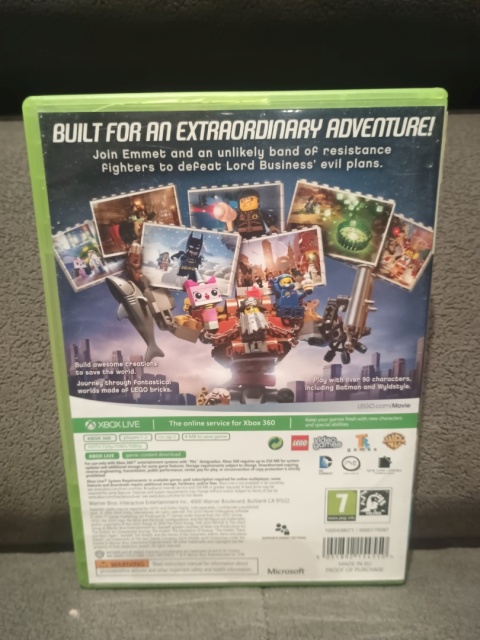 Lego The Movie Videogame Xbox 360