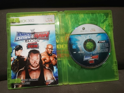 Smackdown vs Raw 2008 Xbox 360