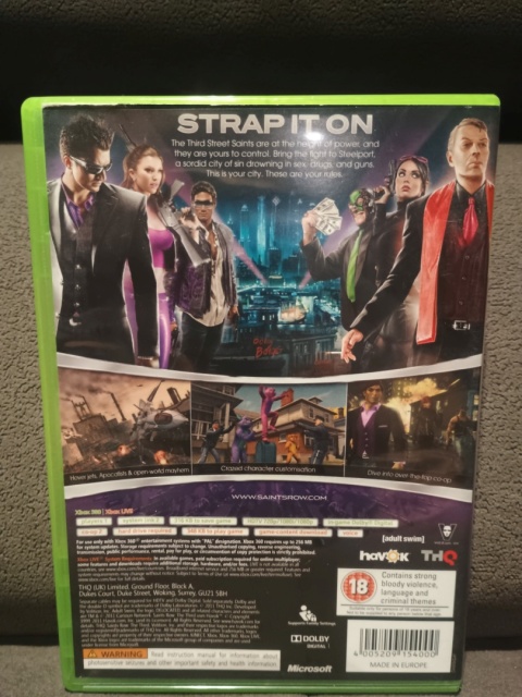 Saints Row The Third Xbox 360