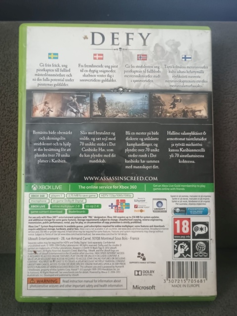 Assassins Creed IV Black Flag Xbox 360