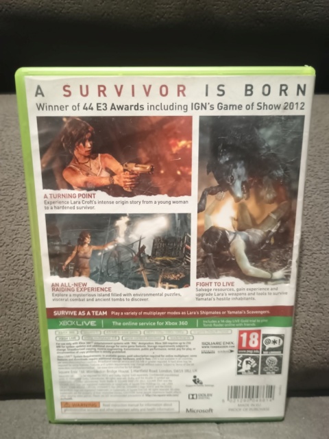 Tomb Raider Xbox 360