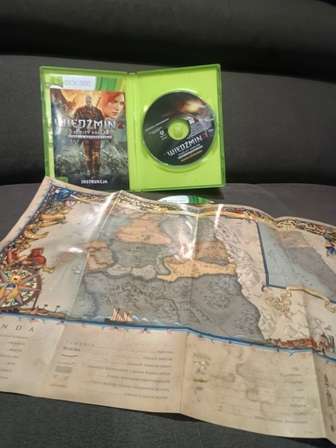 Wiedźmin 2 Zabójcy Królów Edycja Rozszerzona Xbox 360