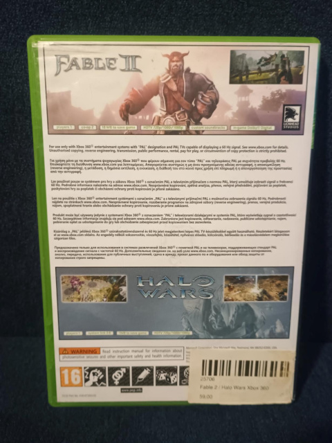 Fable II & Halo Wars Fable II & Halo Wars