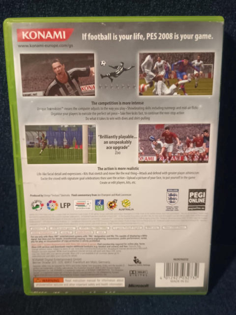 Pro Evolution Soccer PES 2008 Pro Evolution Soccer PES 2008