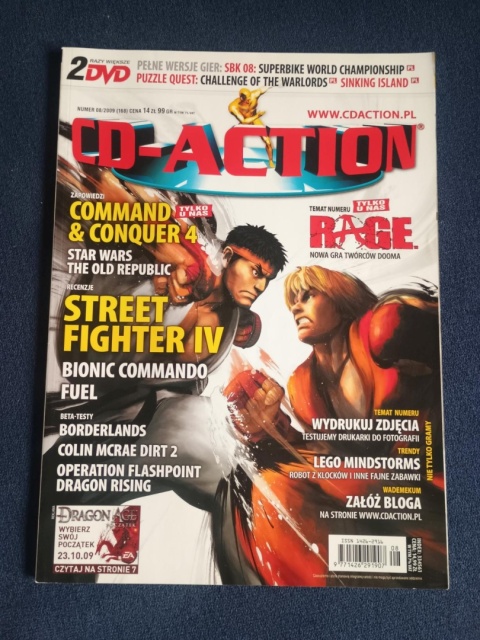 CD-Action numer 168 08/2009 CD-Action numer 168 08/2009