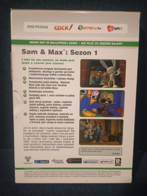 Sam & Max Sezon 1 Sam & Max Sezon 1
