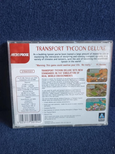 Transport Tycoon Deluxe Transport Tycoon Deluxe