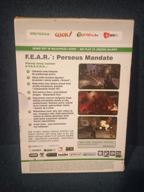 FEAR Perseus Mandate FEAR Perseus Mandate