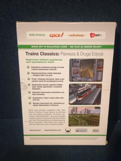 Trainz Classics: Pierwsza & Druga Edycja Trainz Classics: Pierwsza & Druga Edycja