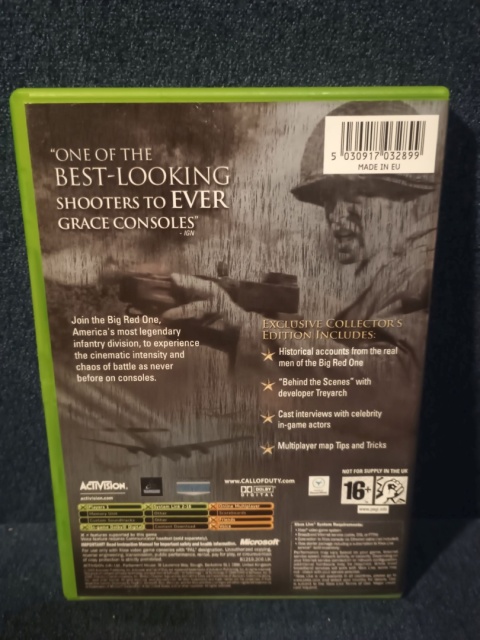 Call of Duty 2 Big Red One Collector's Edition Call of Duty 2 Big Red One Collector's Edition