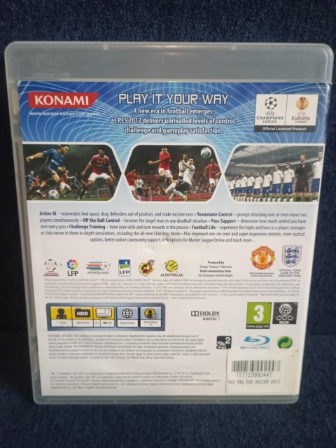 PES Pro Evolution Soccer 2012 PES Pro Evolution Soccer 2012
