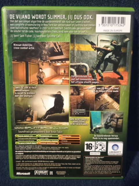 Tom Clancy's Splinter Cell Chaos Theory Tom Clancy's Splinter Cell Chaos Theory